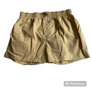 NWOT Urban Outfitters Tan Dice woven boxer shorts